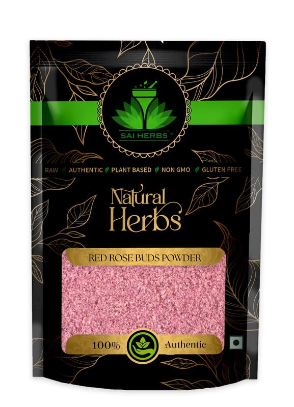 Sai Herbal Red Rose Buds Powder
