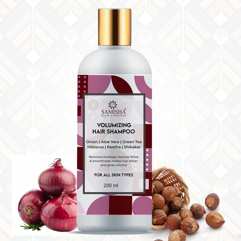 Samisha Organic Red Onion Hair Shampoo