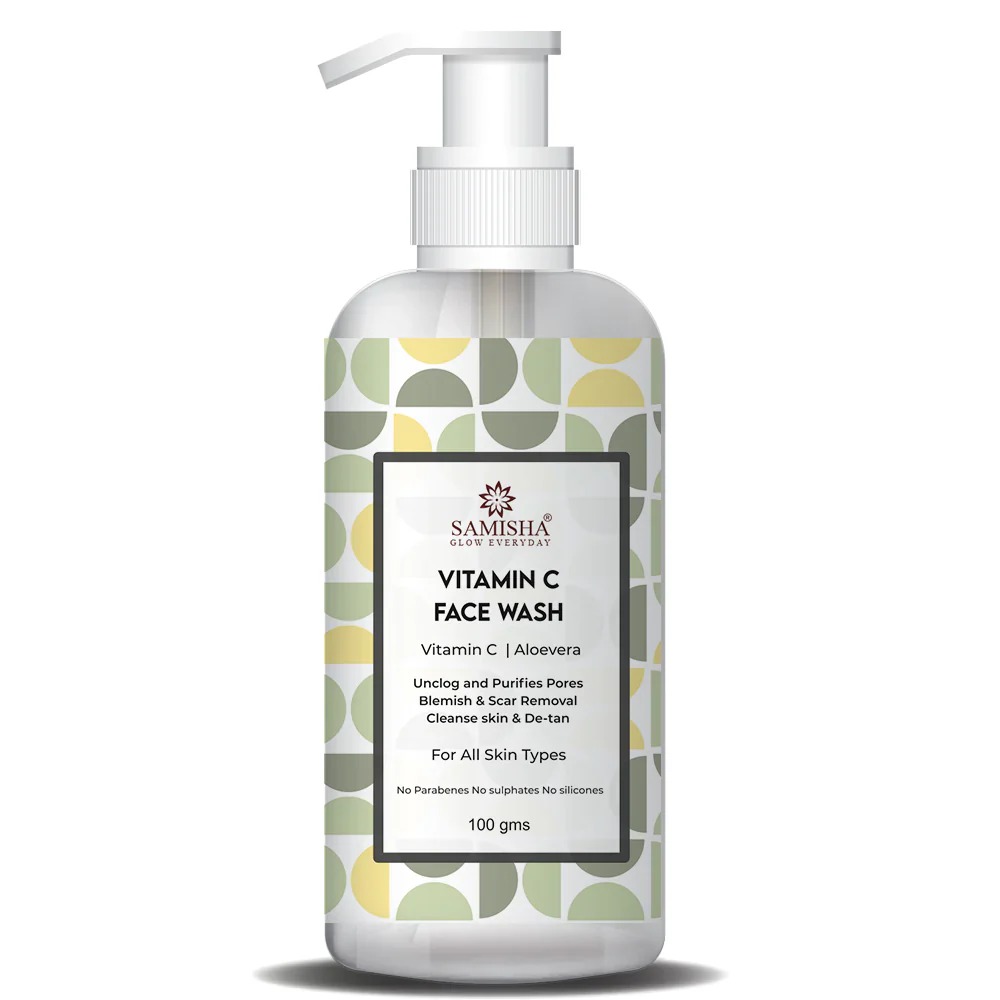 Samisha Organic Vitamin C Face Wash