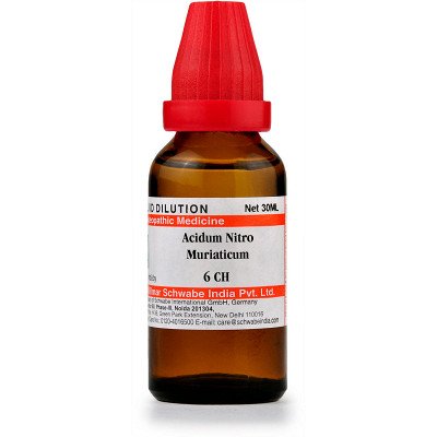 Schwabe Acidum Nitro Muriaticum 6 CH Dilutions