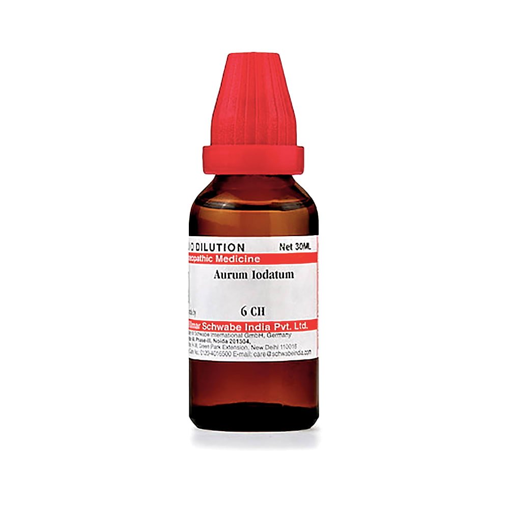 Schwabe Aurum Iodatum 6 CH Dilutions