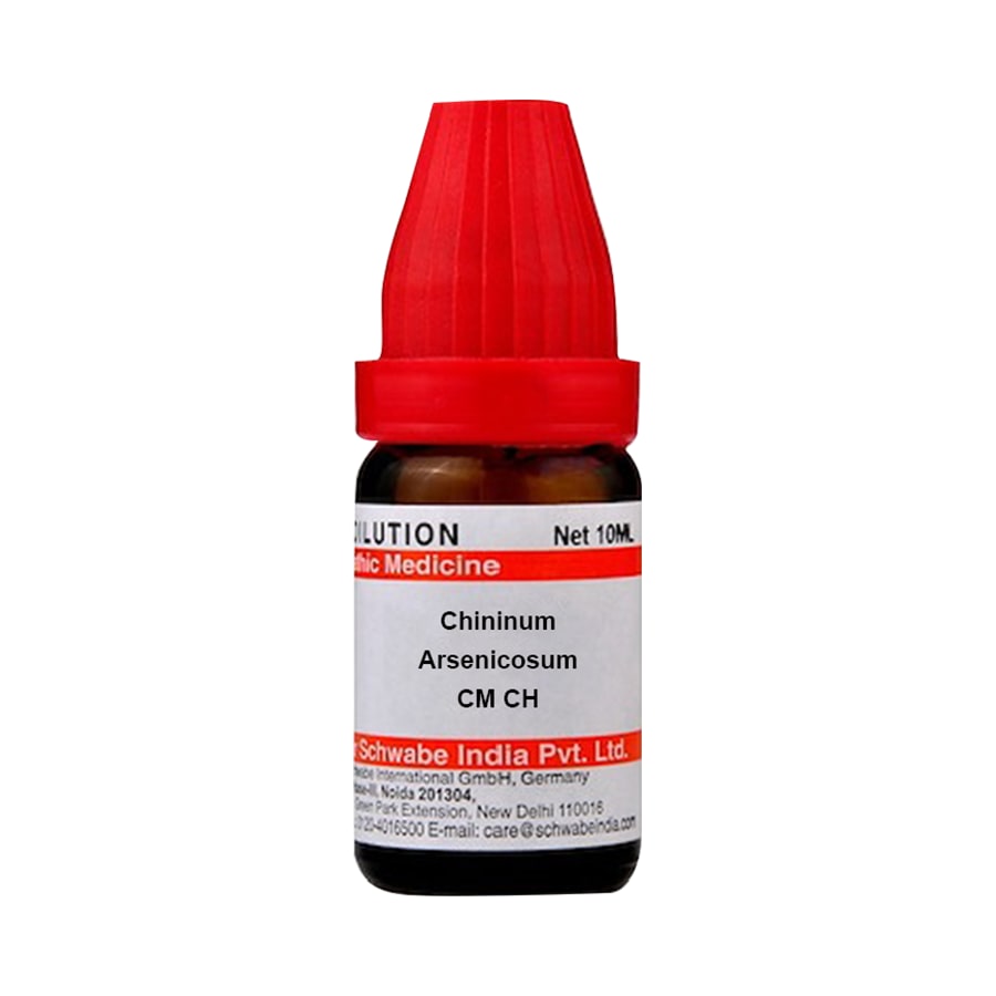 Schwabe Chininum Arsenicosum CM CH Dilutions