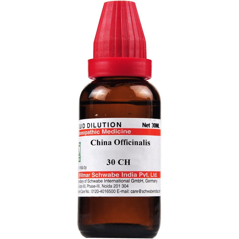 Schwabe Cinchona Officinalis China 30 CH Dilutions