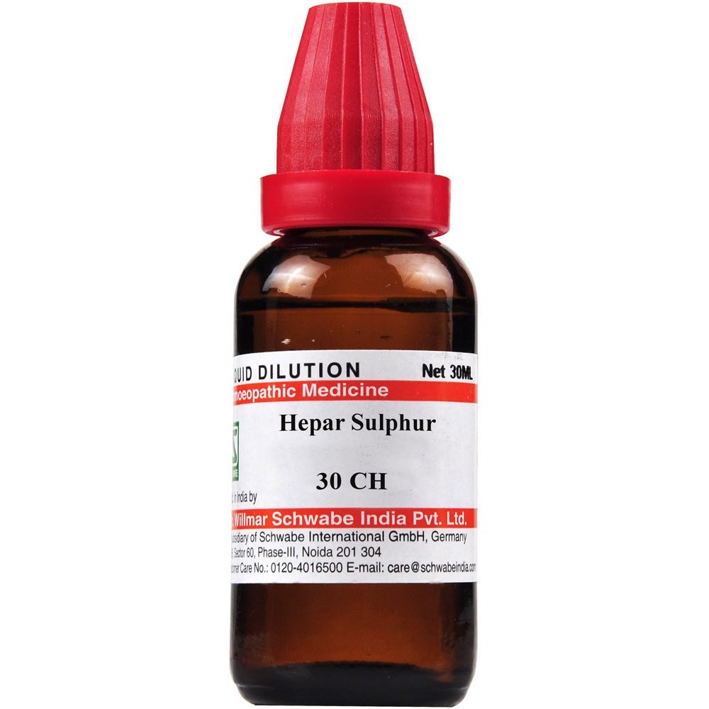 Schwabe Hepar Sulphur 30 CH Dilutions