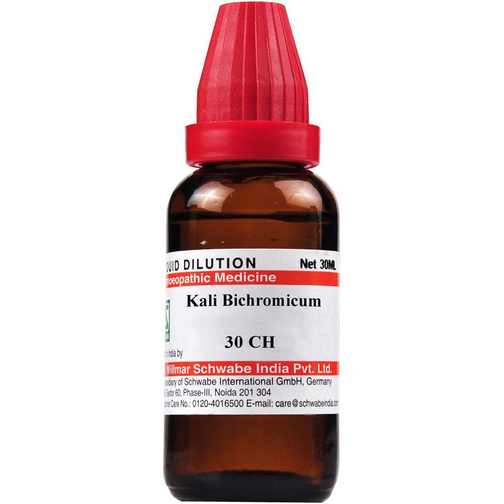 Schwabe Kali Bichromicum 30 CH Dilutions