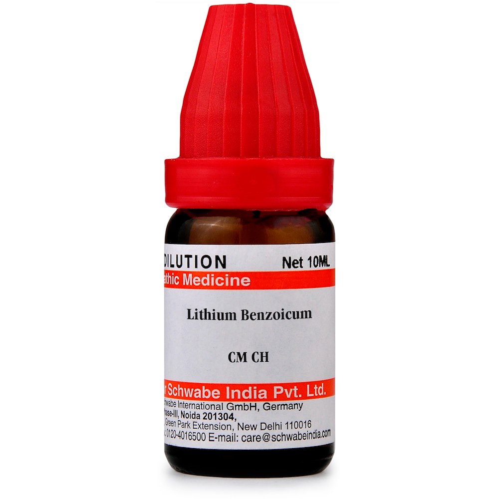 Schwabe Lithium Benzoicum CM CH Dilutions