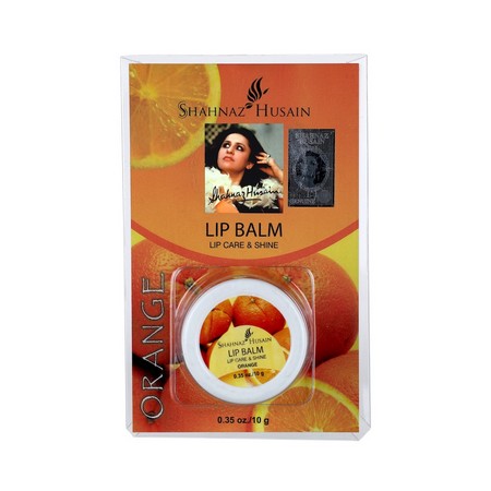 Shahnaz Husain Lip Balm Lip Care and Shine Orange