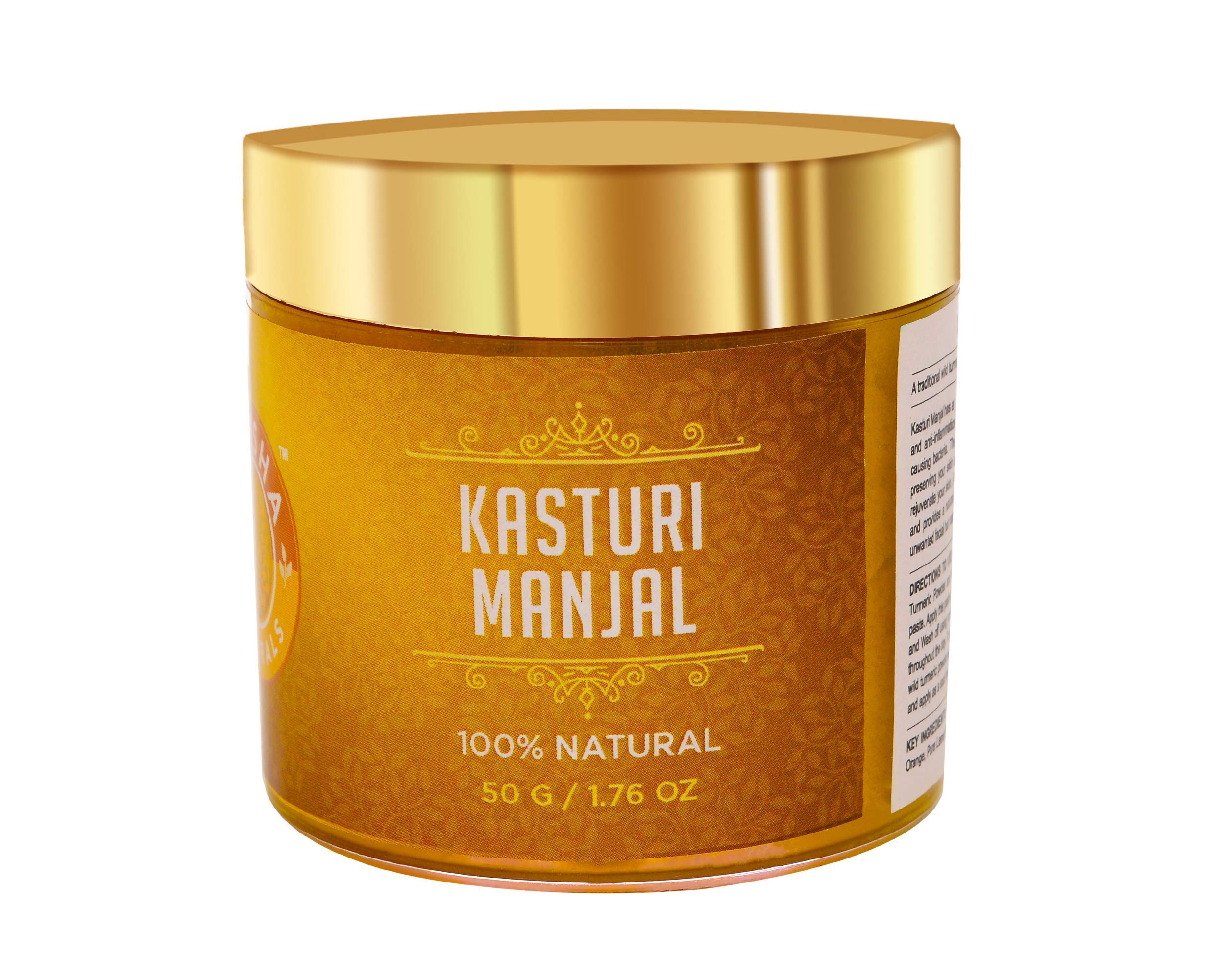 Shesha Ayurveda Yellow Kasturi Manjal Face Pack 
