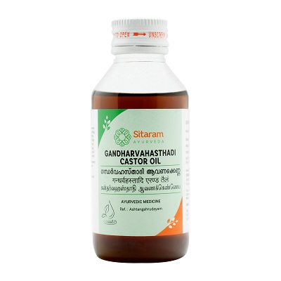 Sitaram Ayurveda Gandharvahasthadi Castor Oil