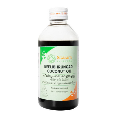 Sitaram Ayurveda Neelibhrungadi Coconut Oil