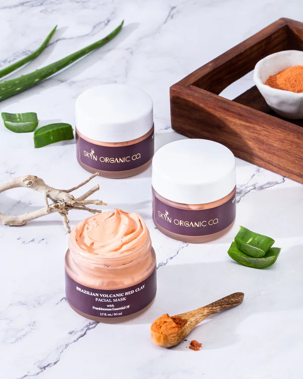 Skyn Organic co Brazilian Volcanic Red Clay Facial Mask