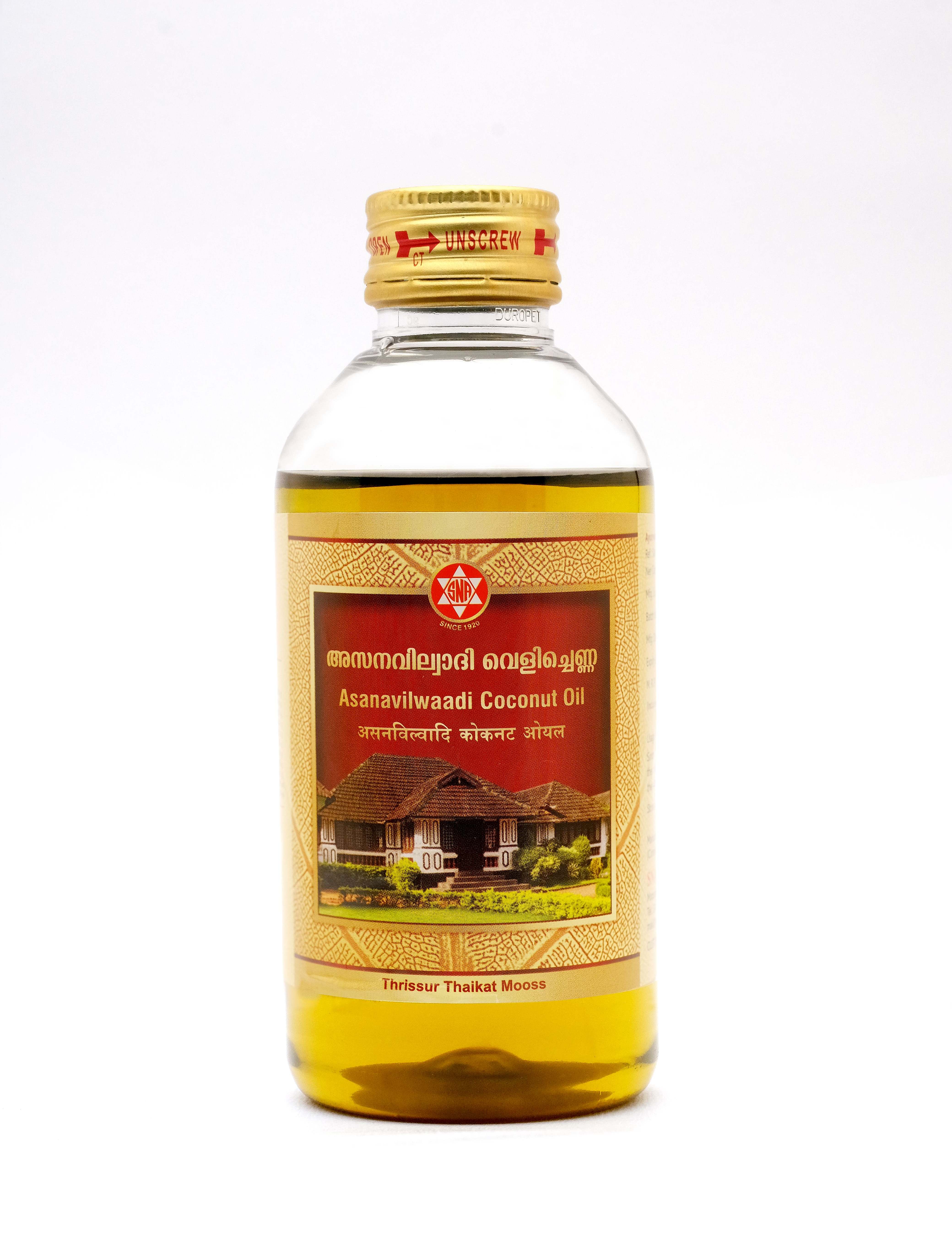 Sna Oushadhasala Asanavilwaadi Coconut Oil