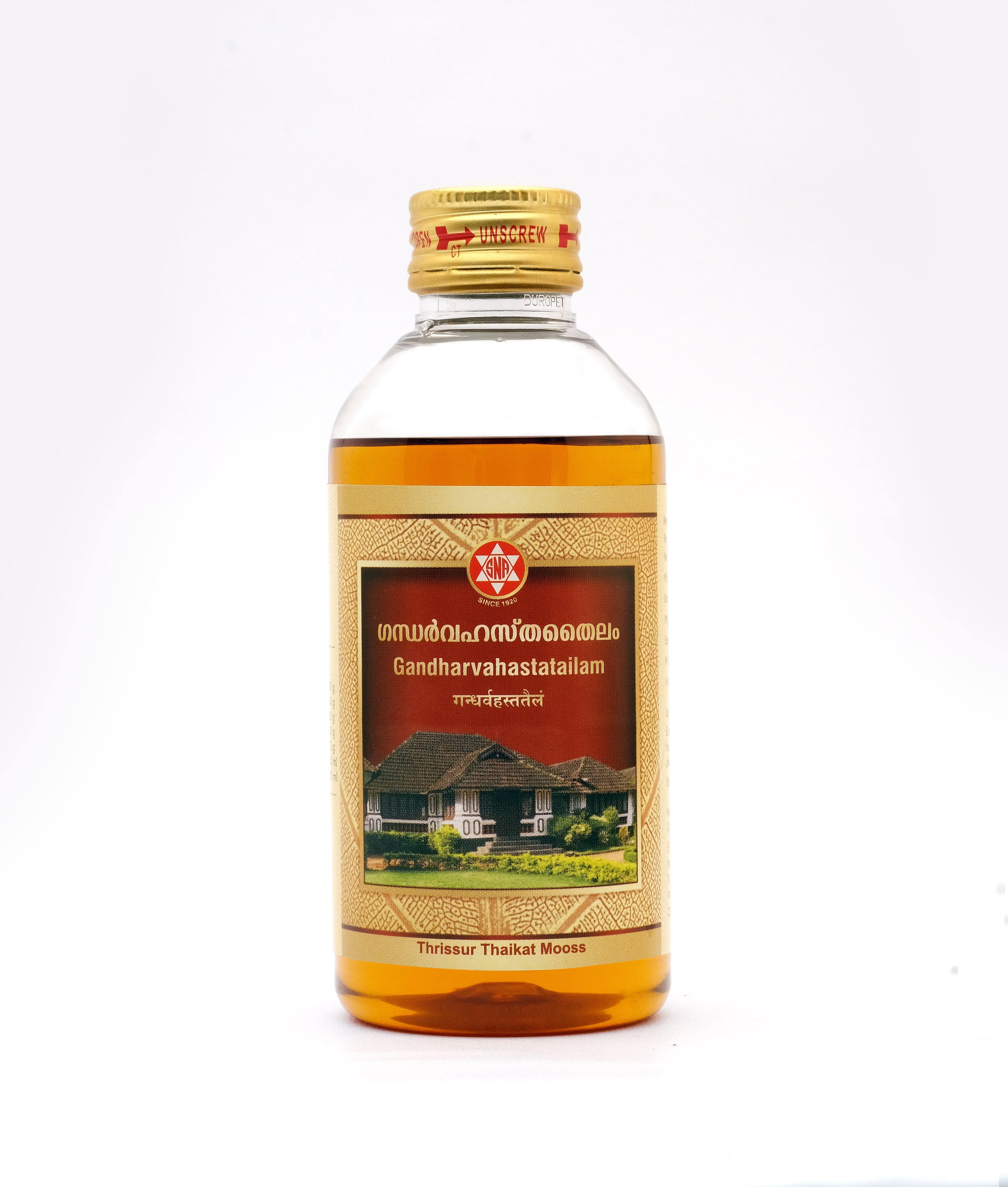 Sna Oushadhasala Gandharvahasta Tailam