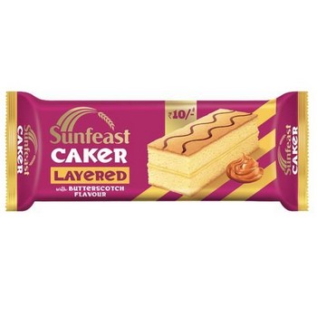 Sunfeast Caker Layered Cake Butterscotch