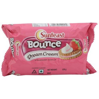 Sunfeast Dream Cream Strawberry Vanilla