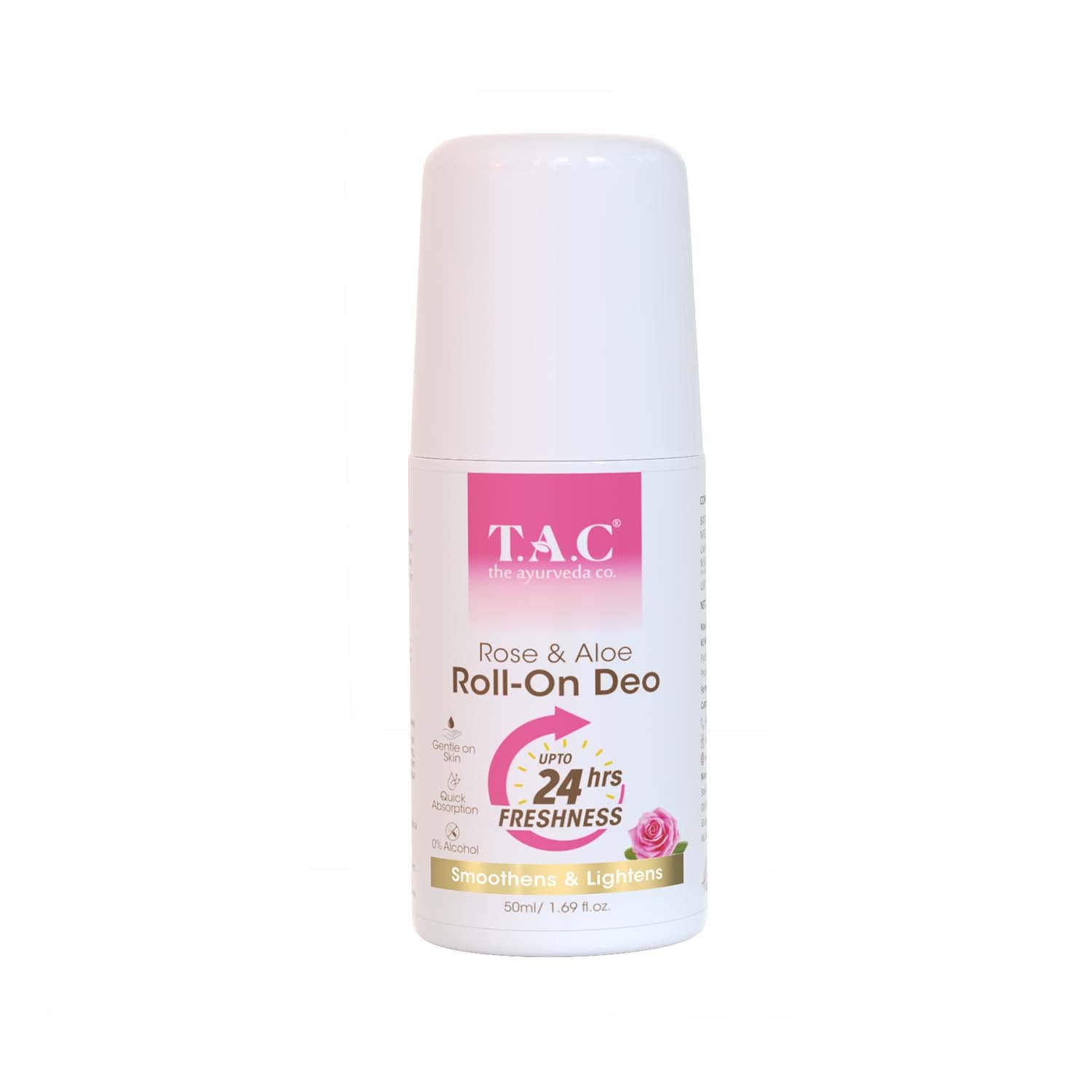 The Ayurveda Co  Rose Roll-On Deo