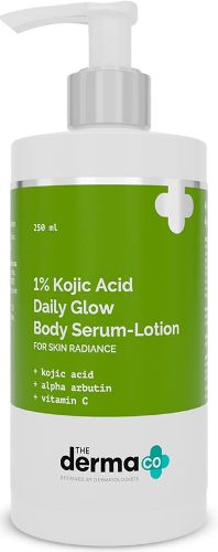 The Derma Co 1% Kojic Acid Daily Glow Body Serum-Lotion