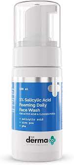 The Derma Co 1% Salicylic Acid Foaming Daily Face Wash
