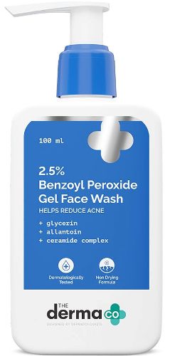 The Derma Co 2.5% Benzoyl Peroxide Gel Face Wash