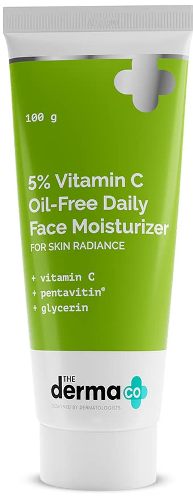 The Derma Co 5% Vitamin C Oil-Free Daily Face Moisturizer