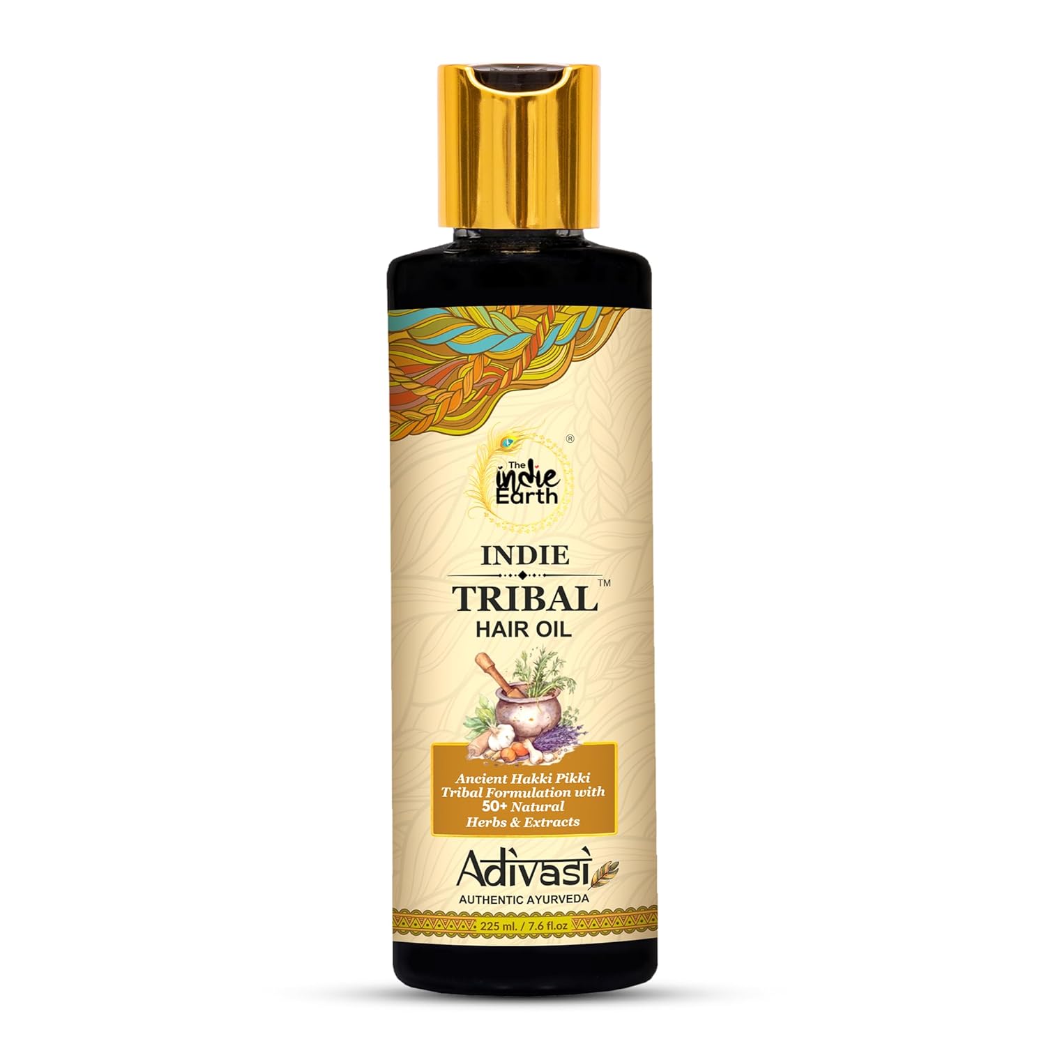 The Indie Earth Indie Tribal (Adivasi) Hair Oil