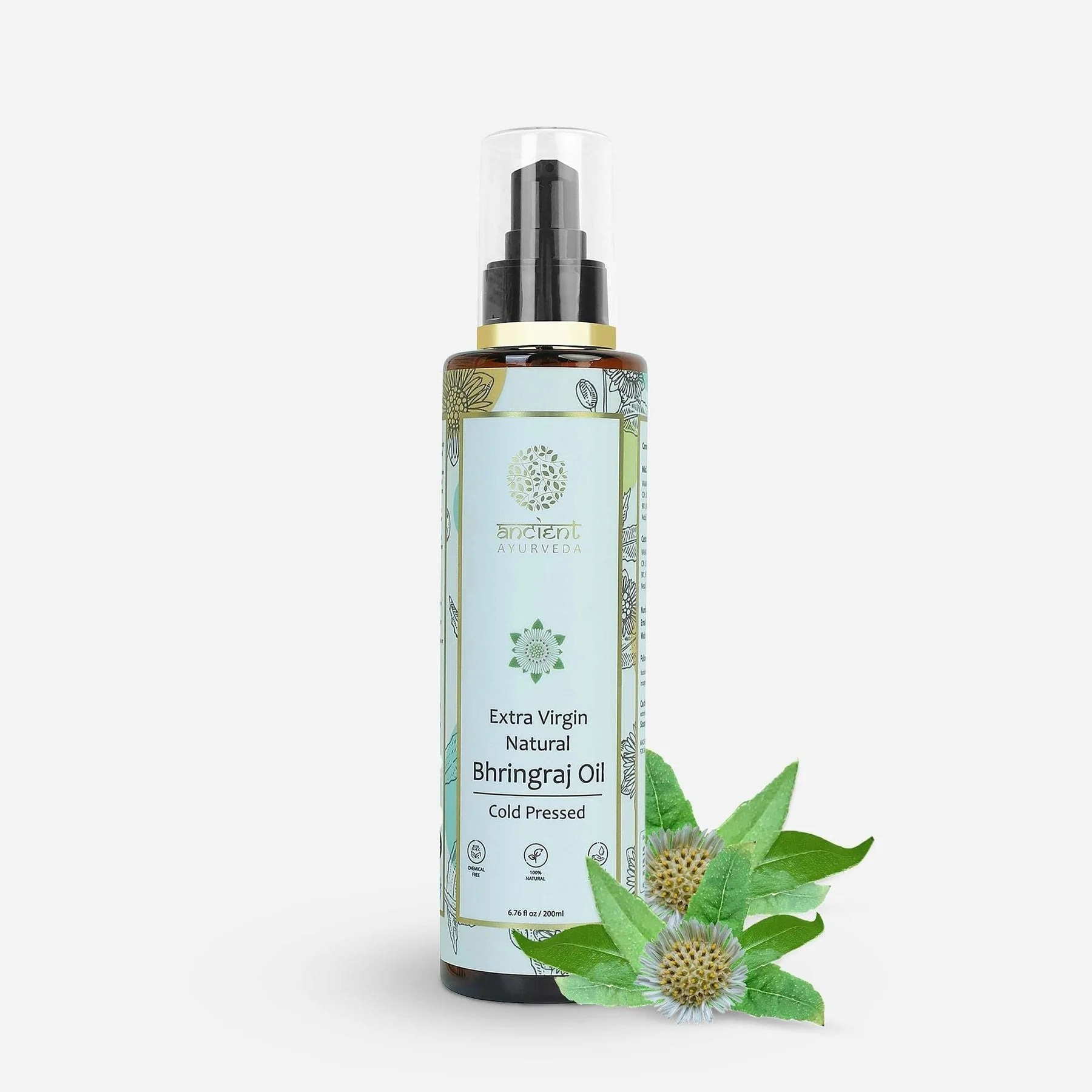 The Skin Co Extra Virgin Natural Cold Pressed Bhringraj Oil
