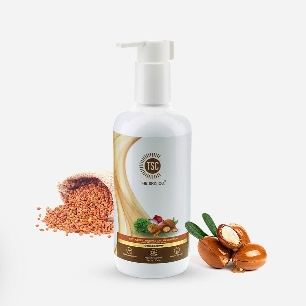 The Skin Co Fenugreek,Argan & Onion Hair Shampoo