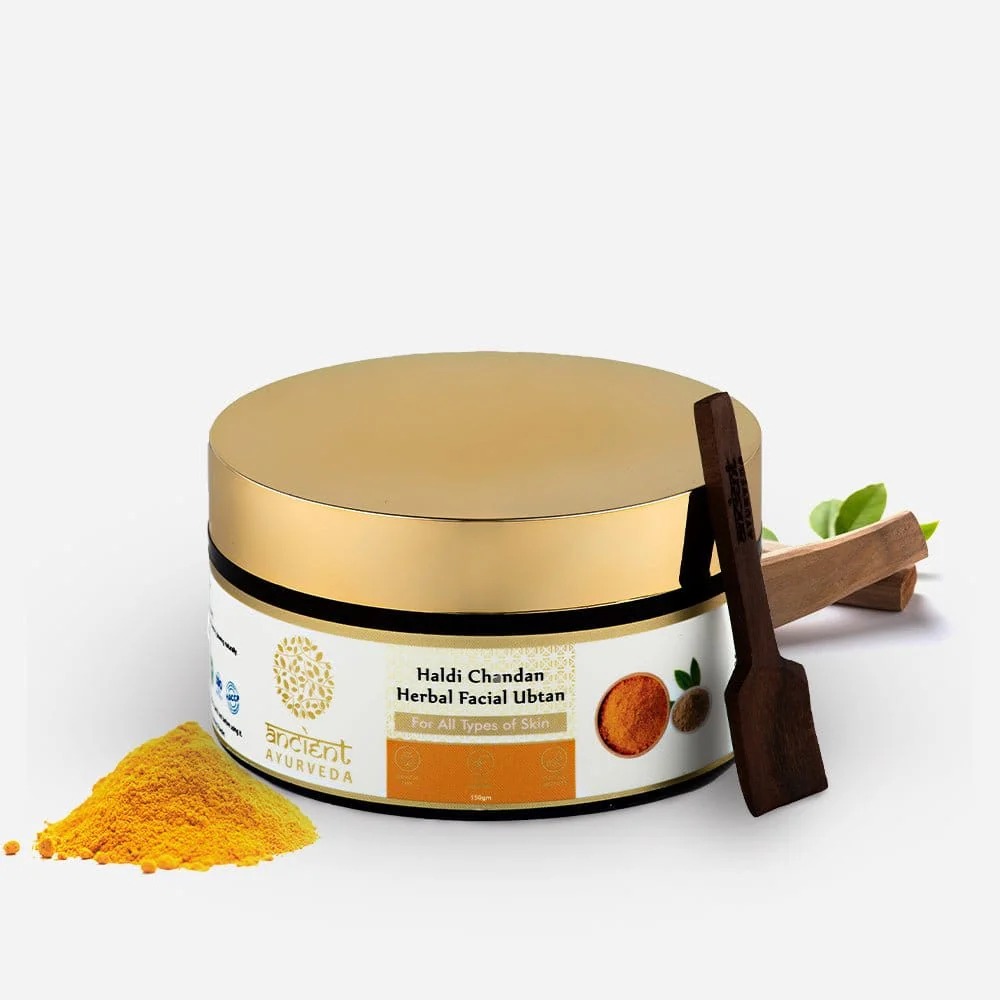 The Skin Co Haldi Chandan Herbal Facial Ubtan Face Pack
