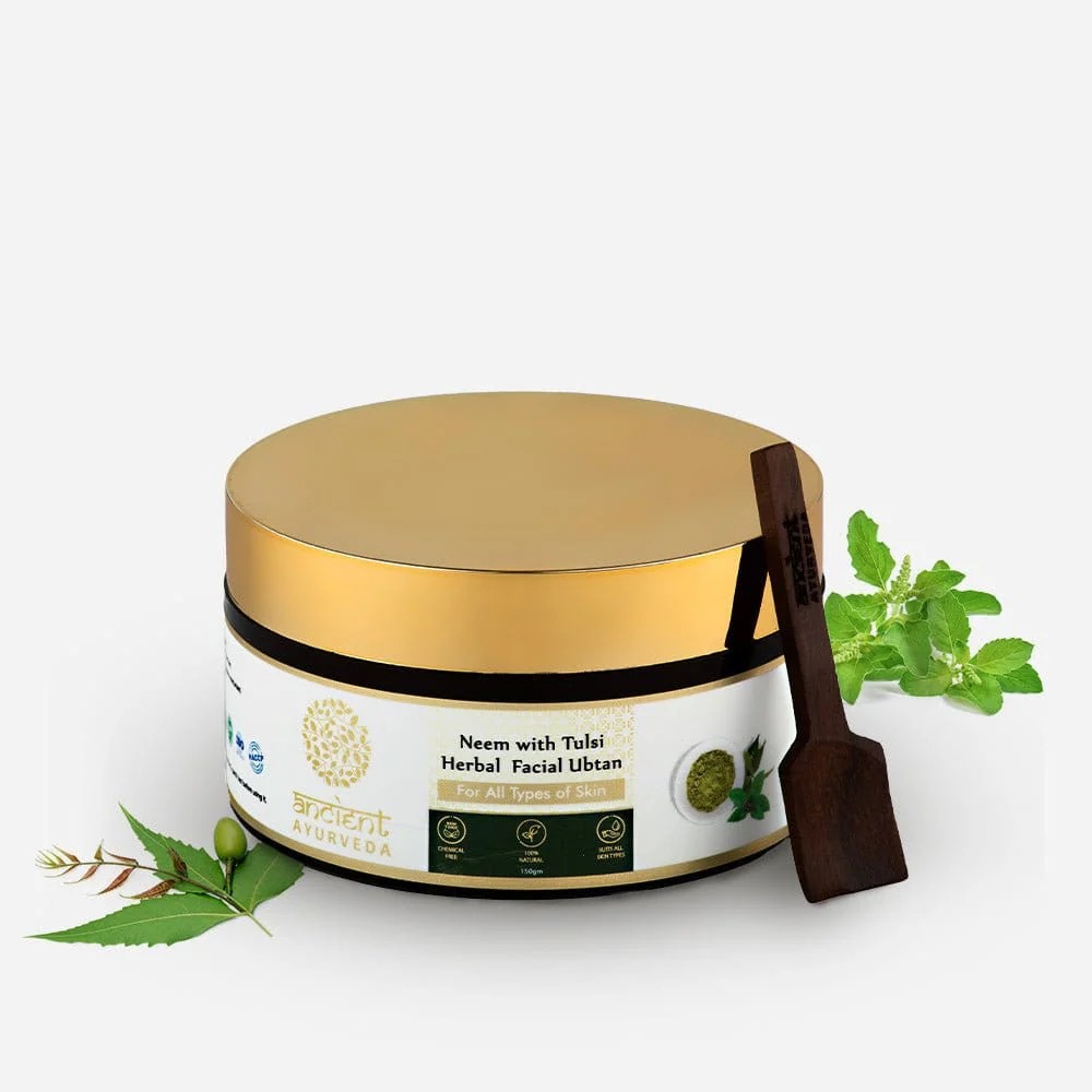 The Skin Co Neem With Tulsi Herbal Facial Ubtan Face Pack