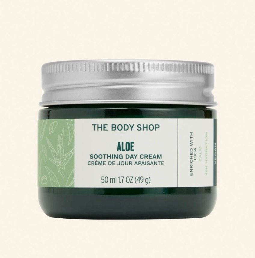 The body shop Aloe Soothing Day Cream New