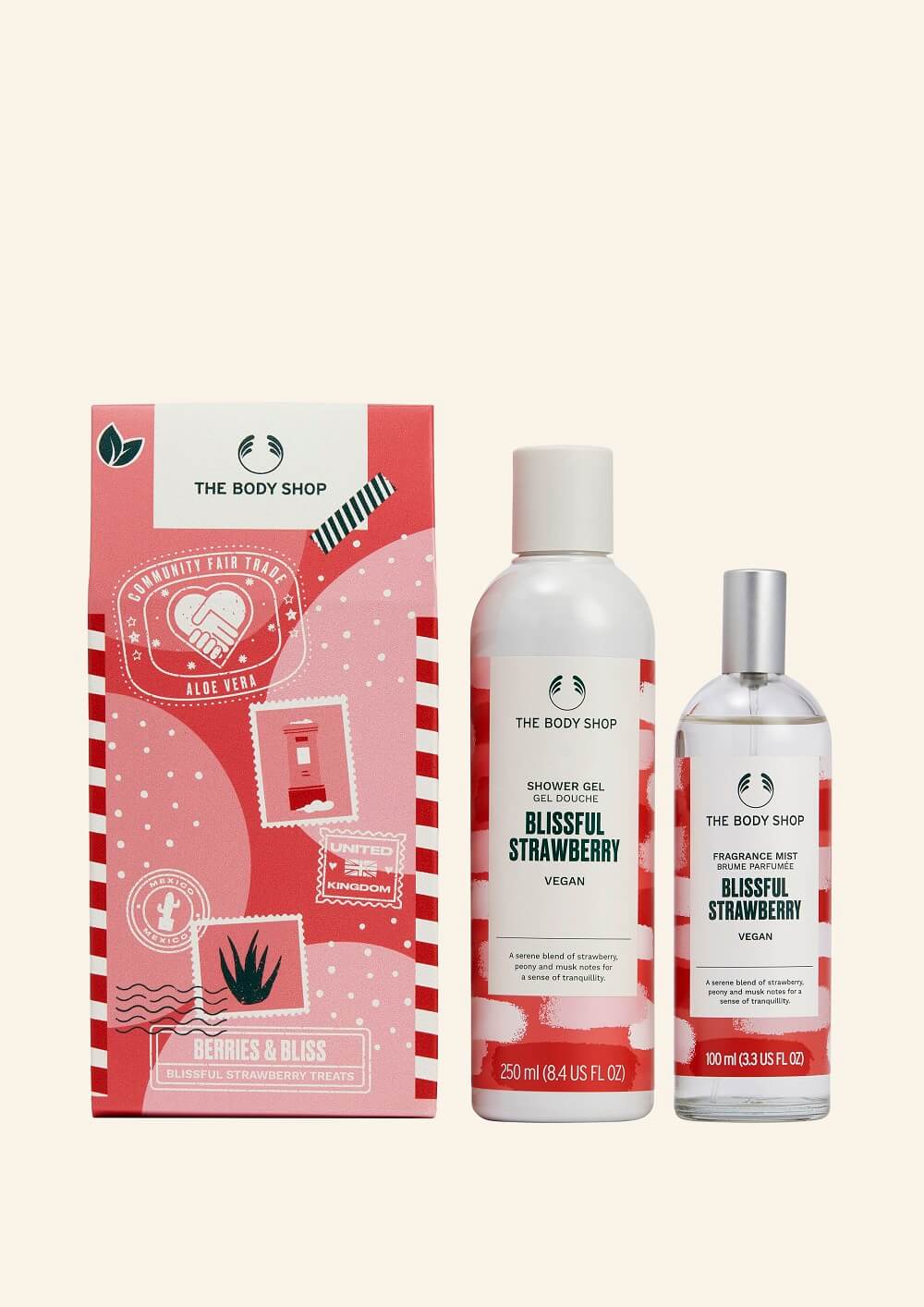 The body shop Berries and Bliss Blissful Strawberry Treats