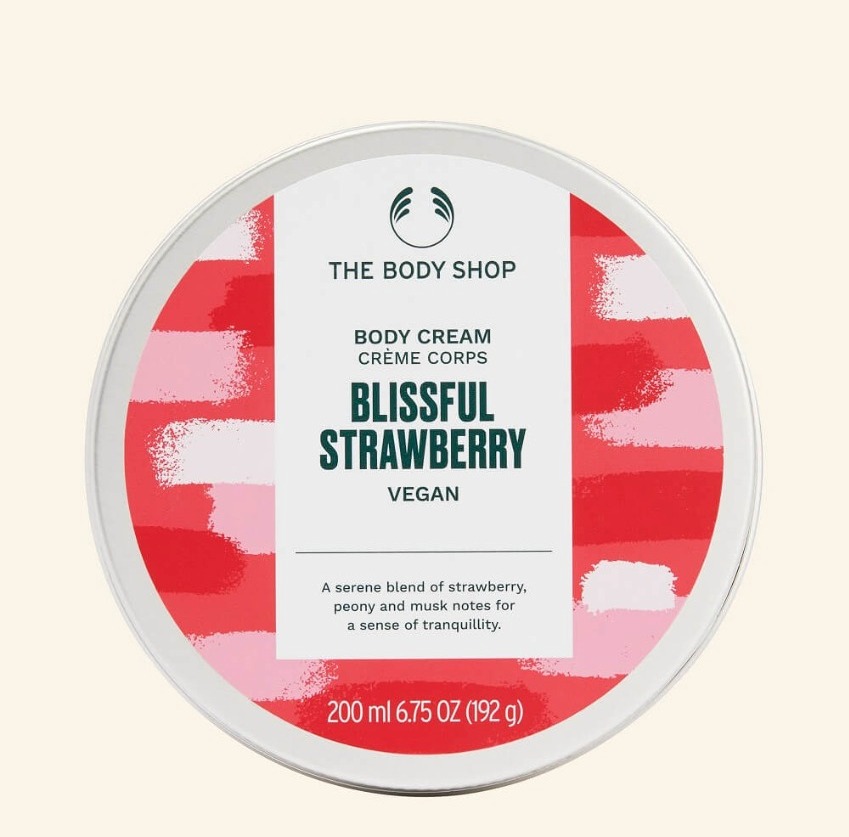 The body shop Blissful Strawberry Body Cream
