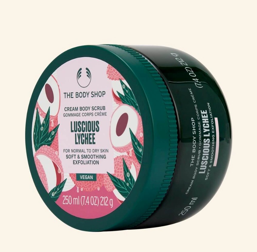 The body shop Luscious Lychee Body Scrub