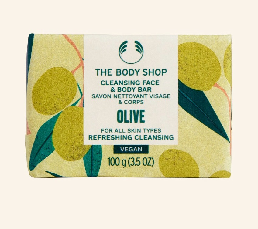 The body shop Olive Cleansing Face & Body Bar