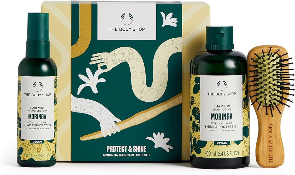 The body shop Protect & Shine Moringa Haircare Gift Set