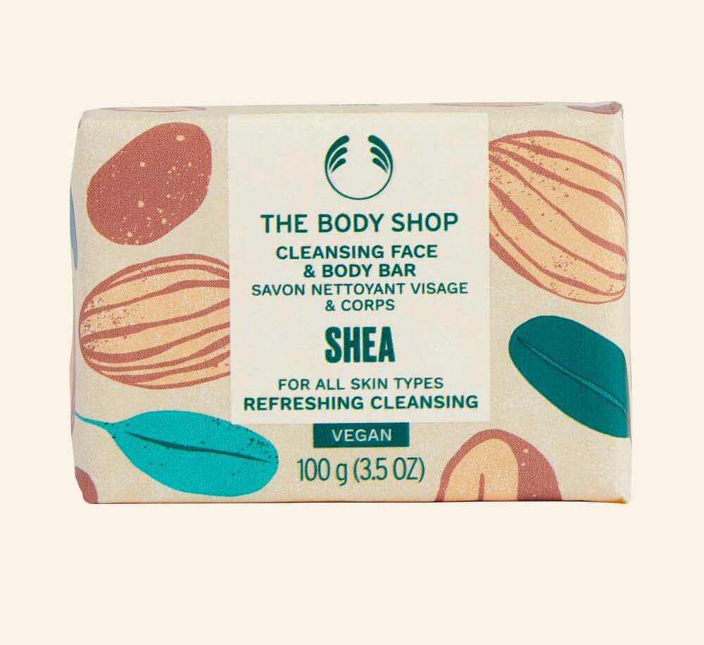 The body shop Shea Cleansing Face & Body Bar