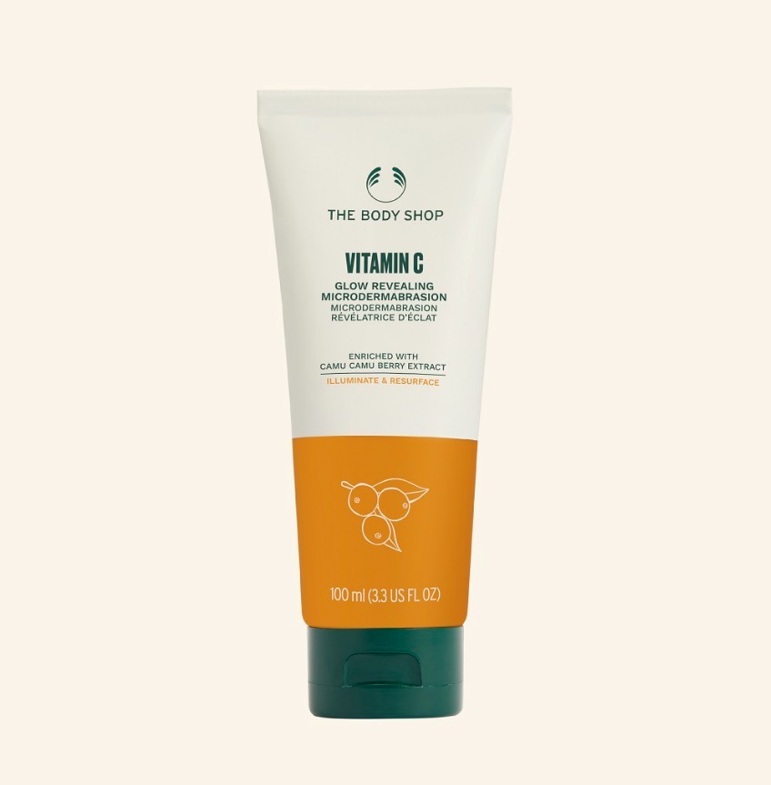 The body shop Vitamin C Glow Revealing Microdermabrasion
