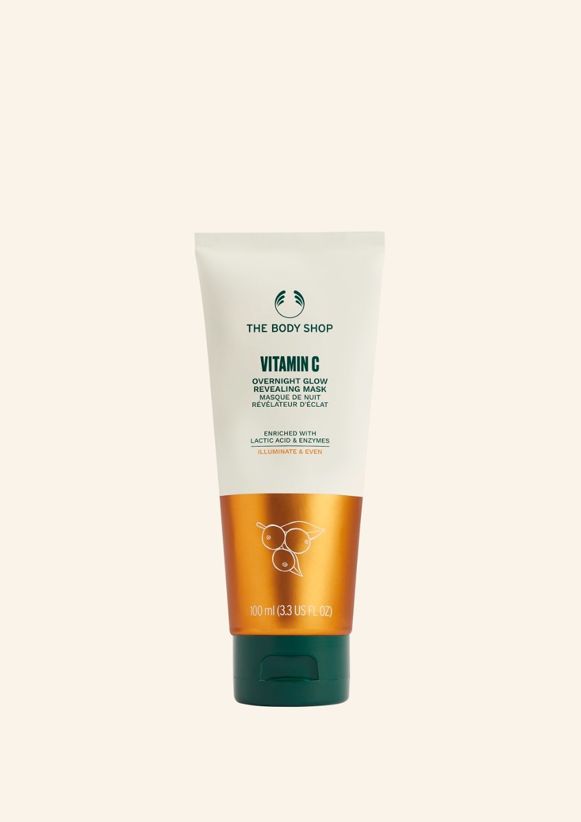 The body shop Vitamin C Overnight Glow Revealing Mask