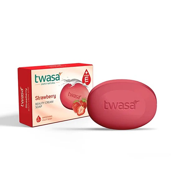 Twasa Strawberry Moisturizing Soap