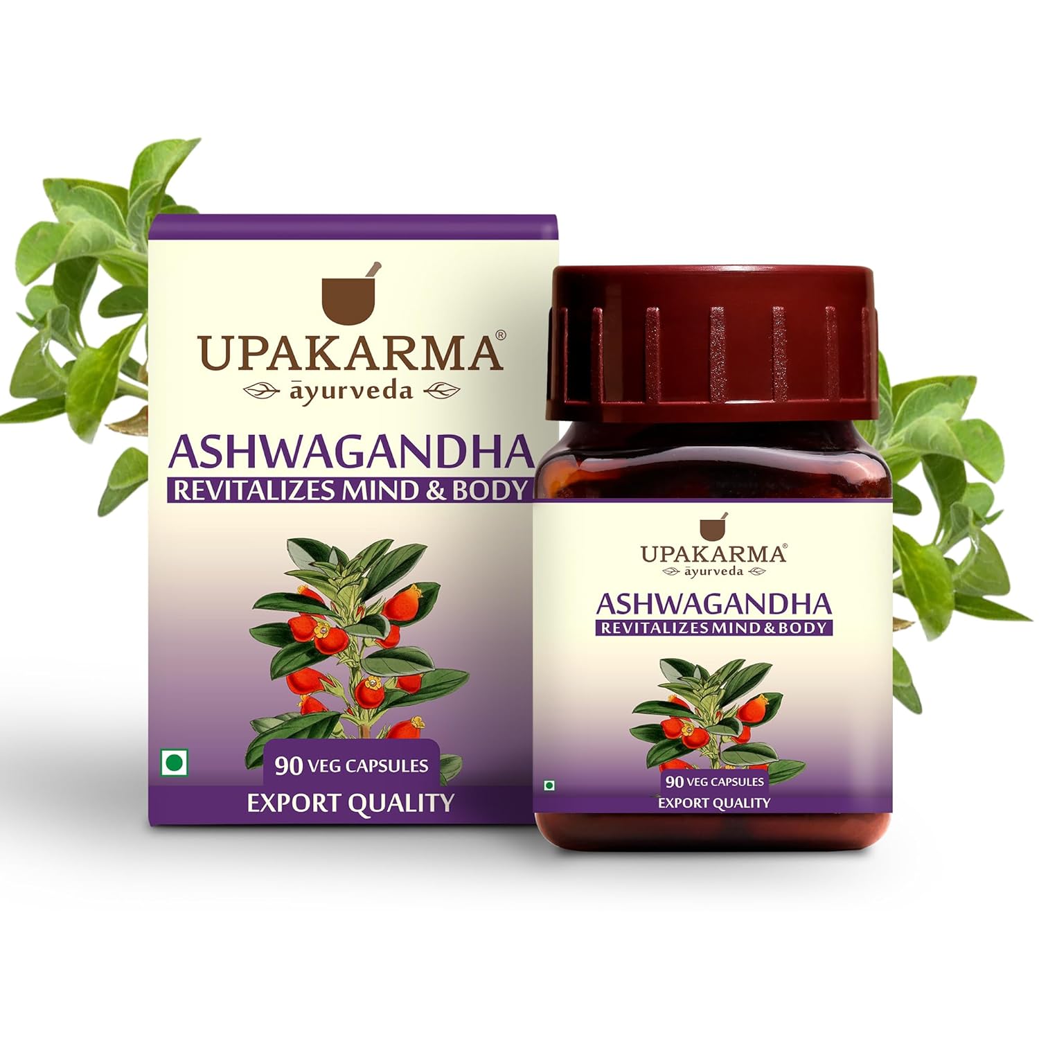 Upakarma Pure Ashwagandha Capsules