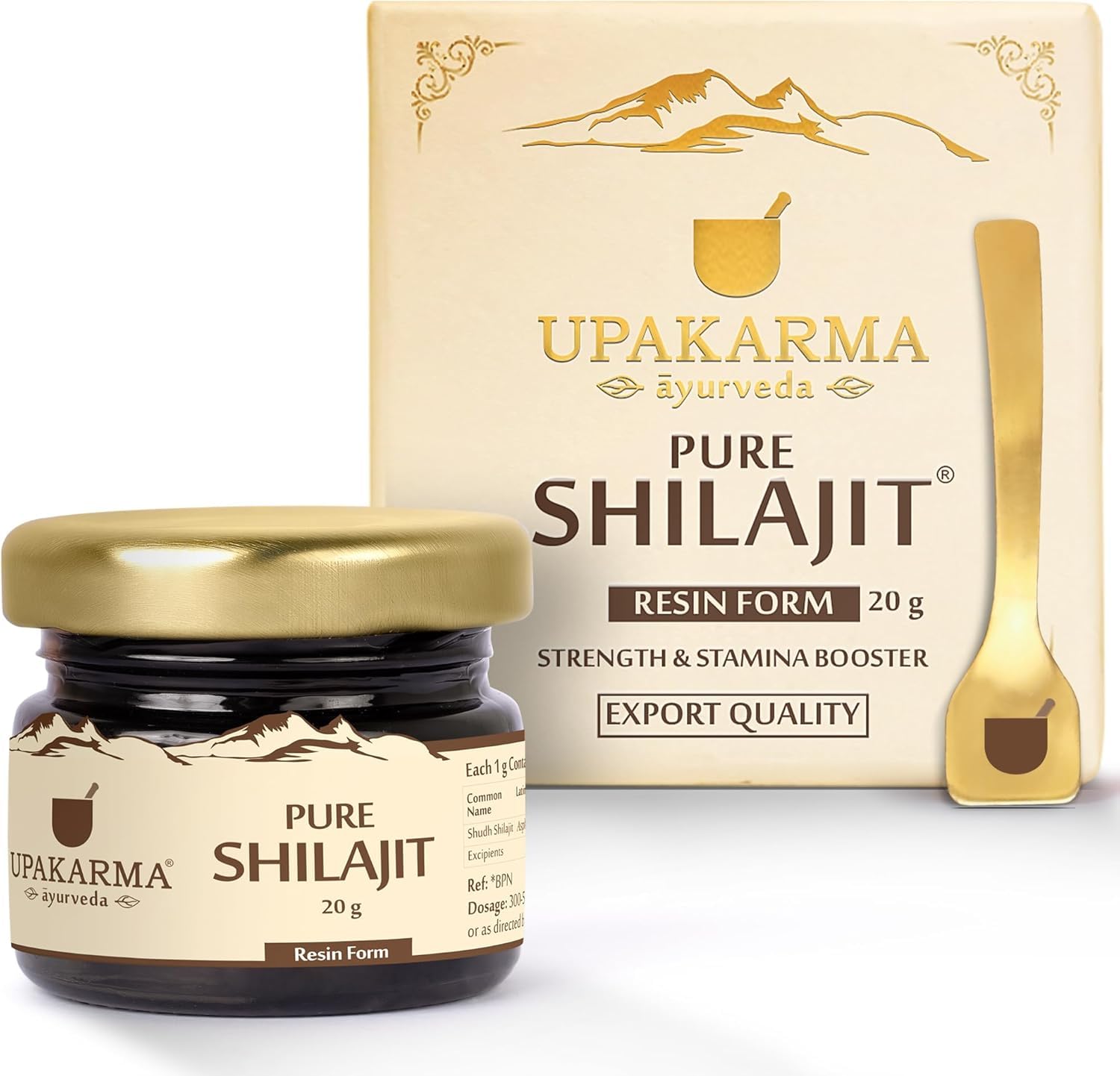 Upakarma Pure Shilajit Resin