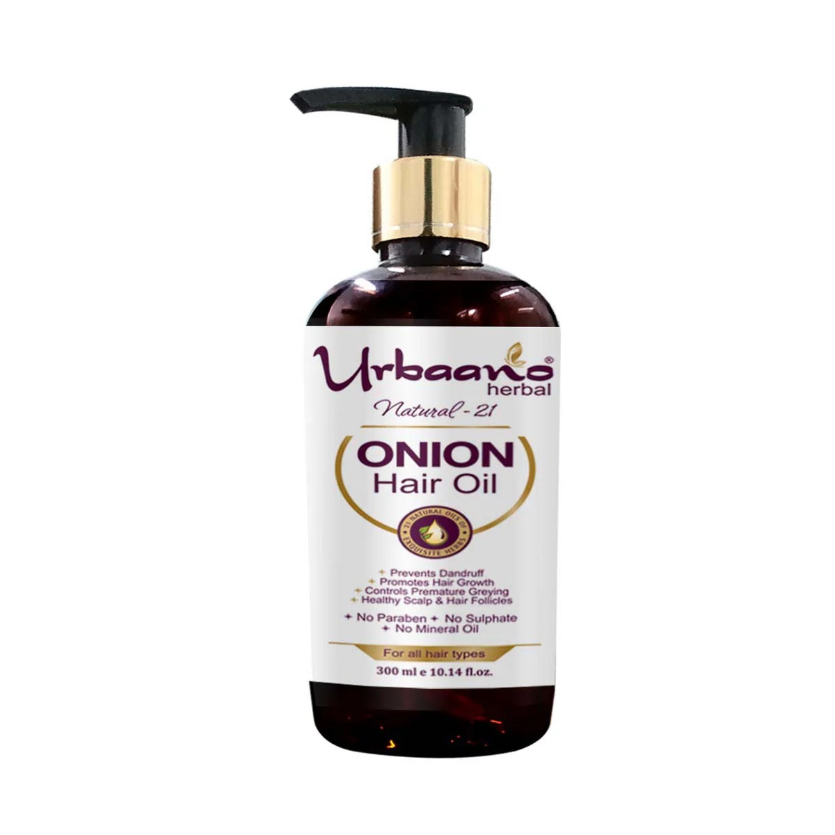 Urbaano Natural 21 Onion Hair Oil
