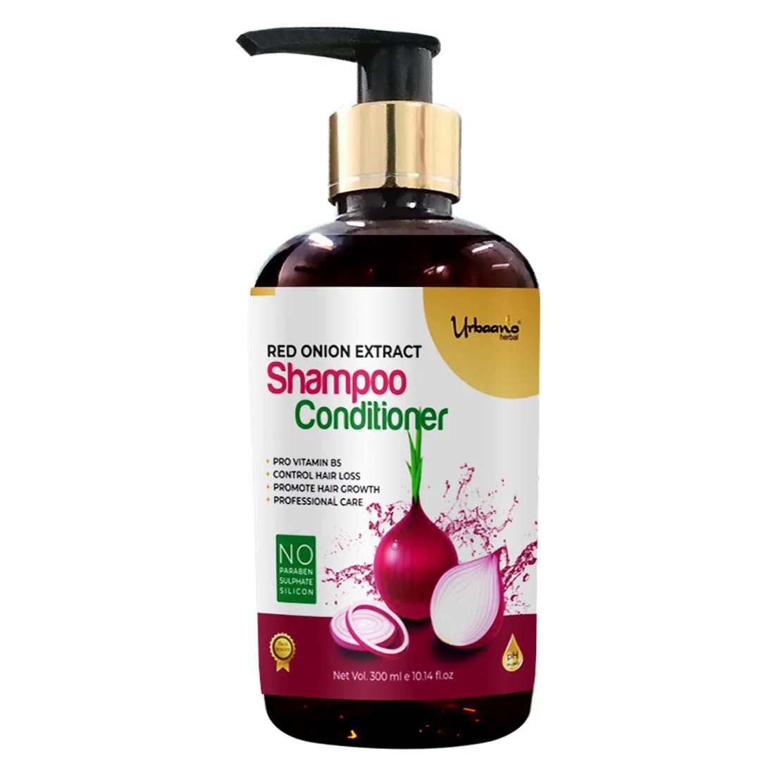 Urbaano Red Onion Shampoo & Conditioner
