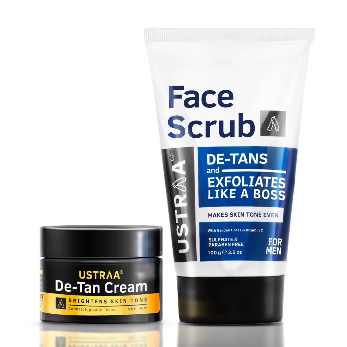 Ustraa Total De-Tan Kit for Effective Tan Removal Combo