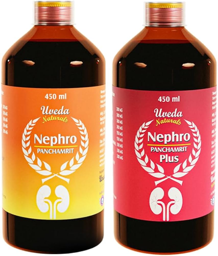 Uveda Nephro Panchamrit and Nephro Panchamrit Plus combination