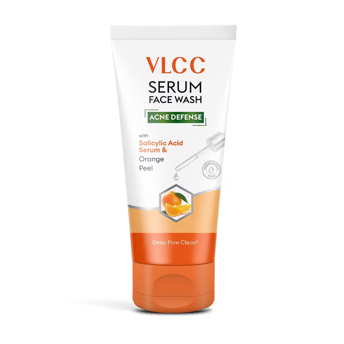 VLCC Acne Defense Serum Face Wash with Salicylic Acid Serum & Orange