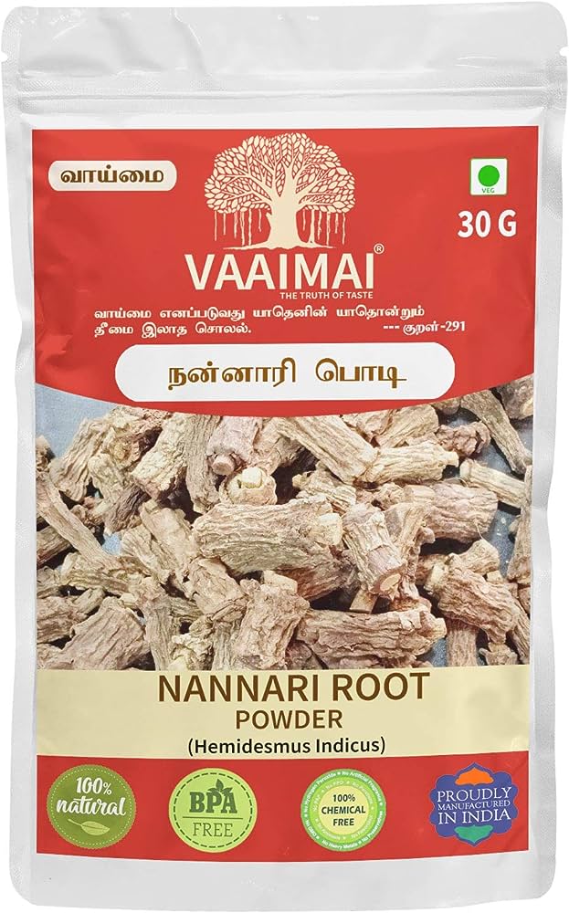 Vaaimai Nannari Root Powder