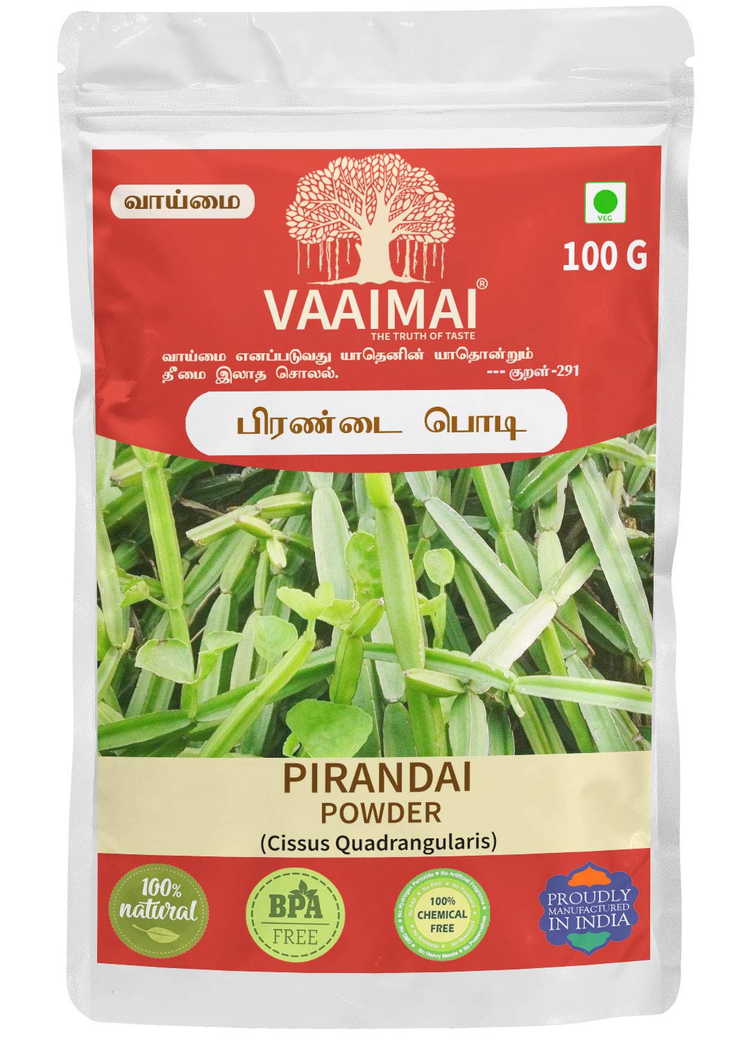 Vaaimai Pirandai Powder