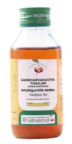 Vaidyaratnam Oushadhasala Gandharvahastha Thailam Chikkanapakam