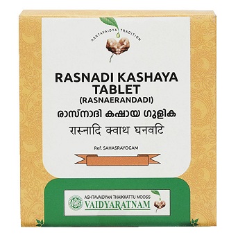 Vaidyaratnam Oushadhasala Rasnadi Kashaya Gulika Tablet